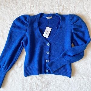 Stradivarius Puff Sleeve Cardigan